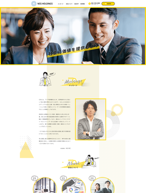 NSS HOLDINGS 採用サイト像